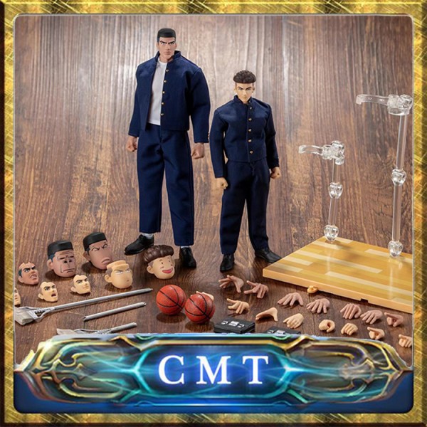 Dasin Model - Slam Dunk Basketball #4 Akagi Takenori And #7 Ryouta Miyagi Plain Cloth Set S.H.Figures Action Figure